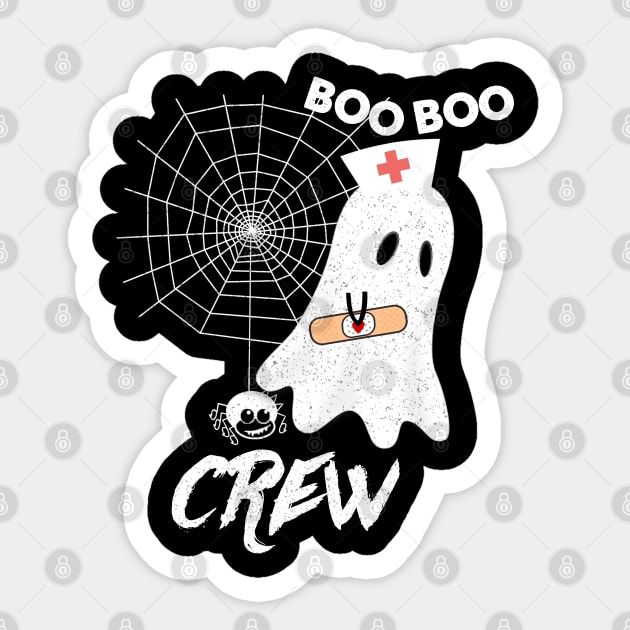 Boo Boo Crew Nurse Ghost Sticker by DesignerMAN